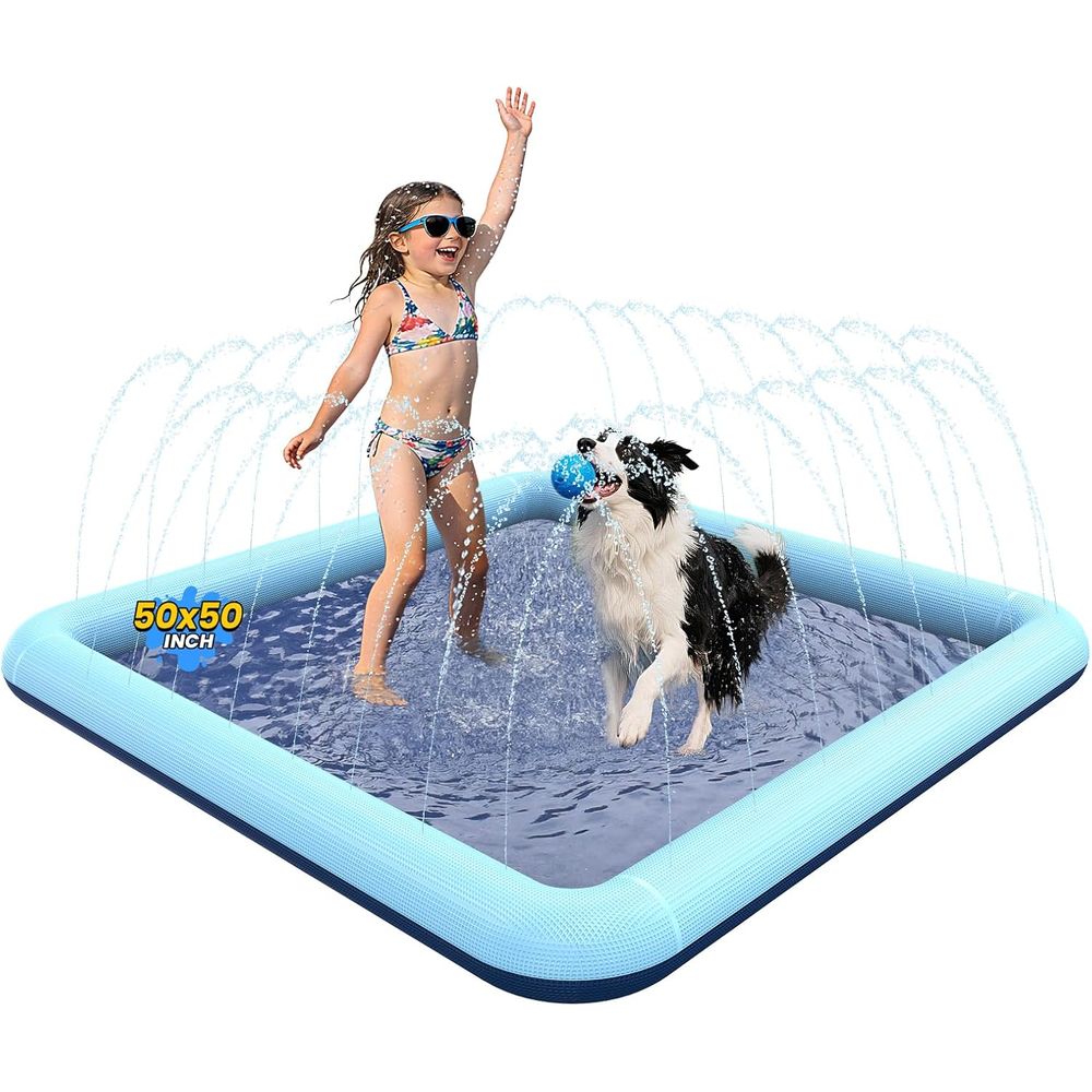 Kids Outdoor Toys B&Q - VISTOP Non-Slip Splash Pad or Kids