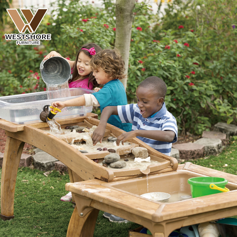 Montessori Kindergarten Outdoo – Kids Outdoor Mud Table recenzja i cena