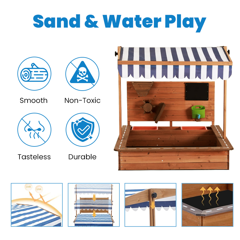 Montessori Kindergarten Outdoo – Kids Outdoor Mud Table recenzja i cena