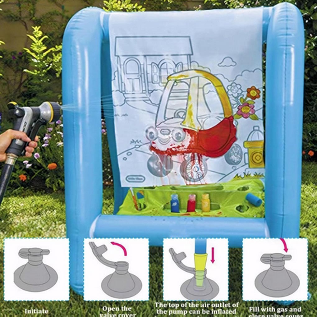 PVC Portable Outdoor Easel Ver – Kids Outdoor Easel recenzja i cena