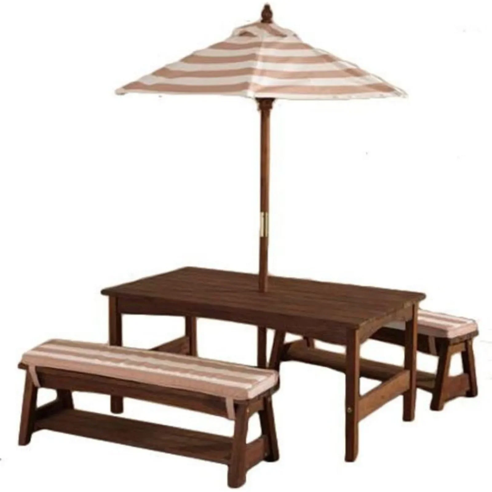 For Outdoor Wooden Table & Ben – Kids Outdoor Bench With Umbrella recenzja i cena