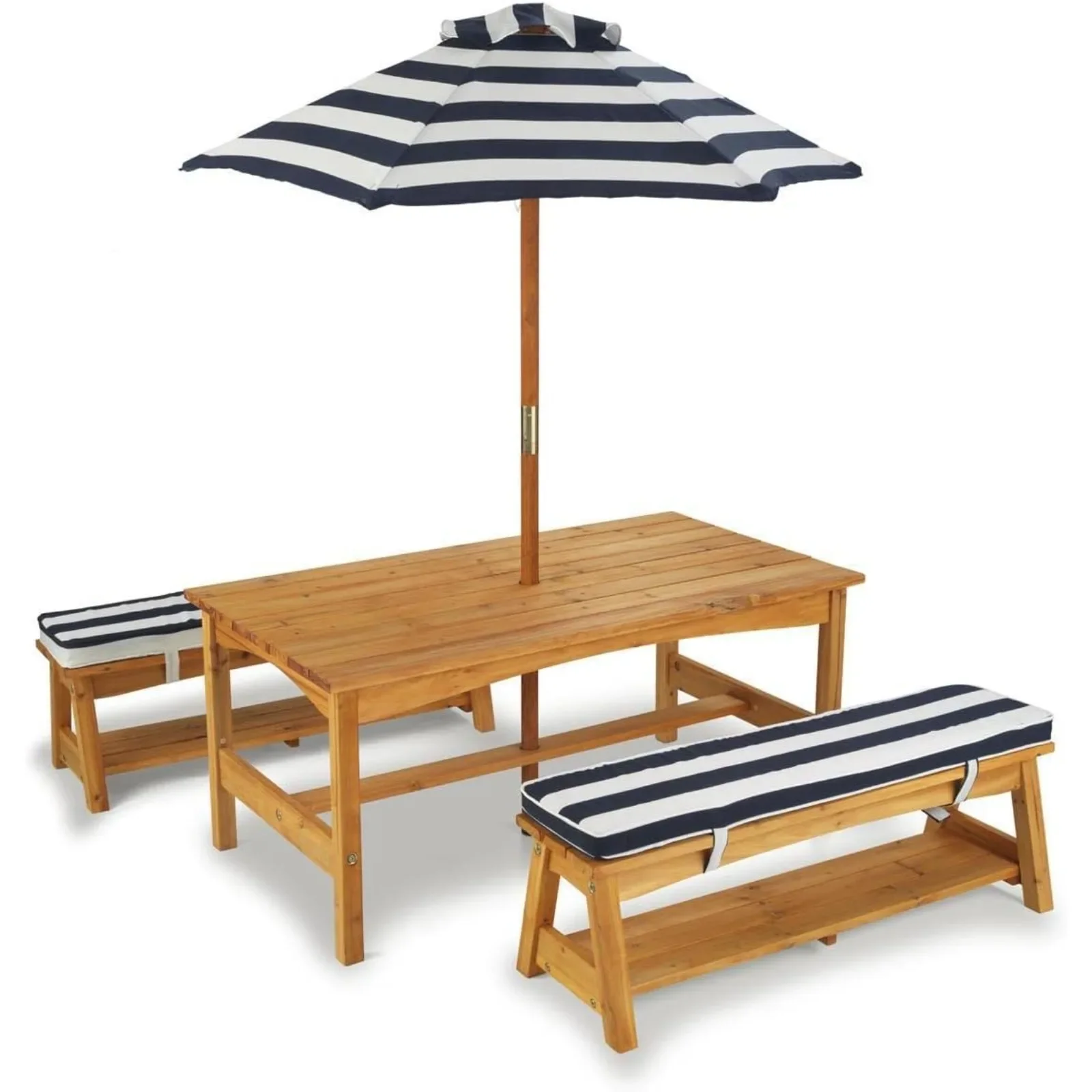 For Outdoor Wooden Table & Ben – Kids Outdoor Bench With Umbrella recenzja i cena