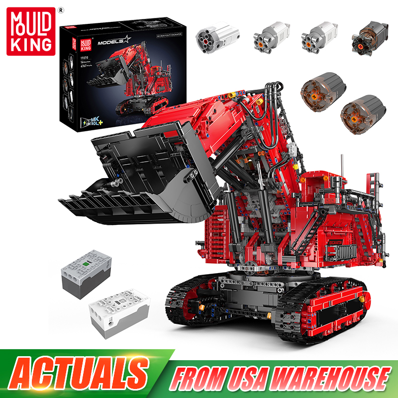 Mould King 17070 17071 Technic – Kids Outdoor Excavator recenzja i cena