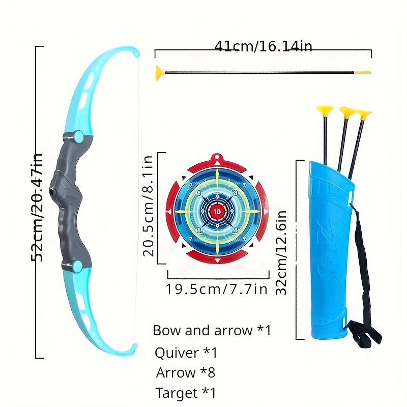 Archery Target Bucket Set Bow  – Kids Outdoor Archery Set recenzja i cena
