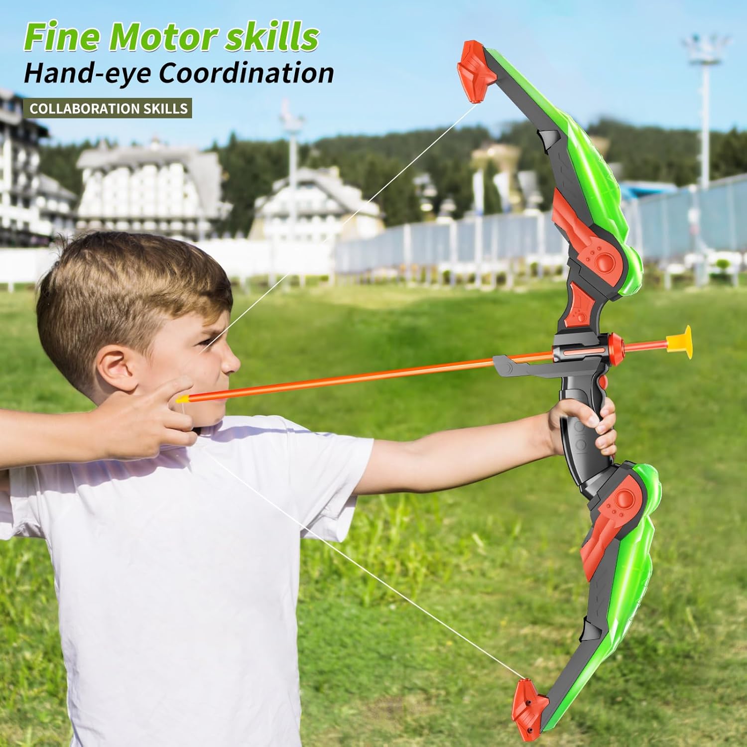 Bow and Arrow Set for Kids -Ar – Kids Outdoor Archery Set recenzja i cena