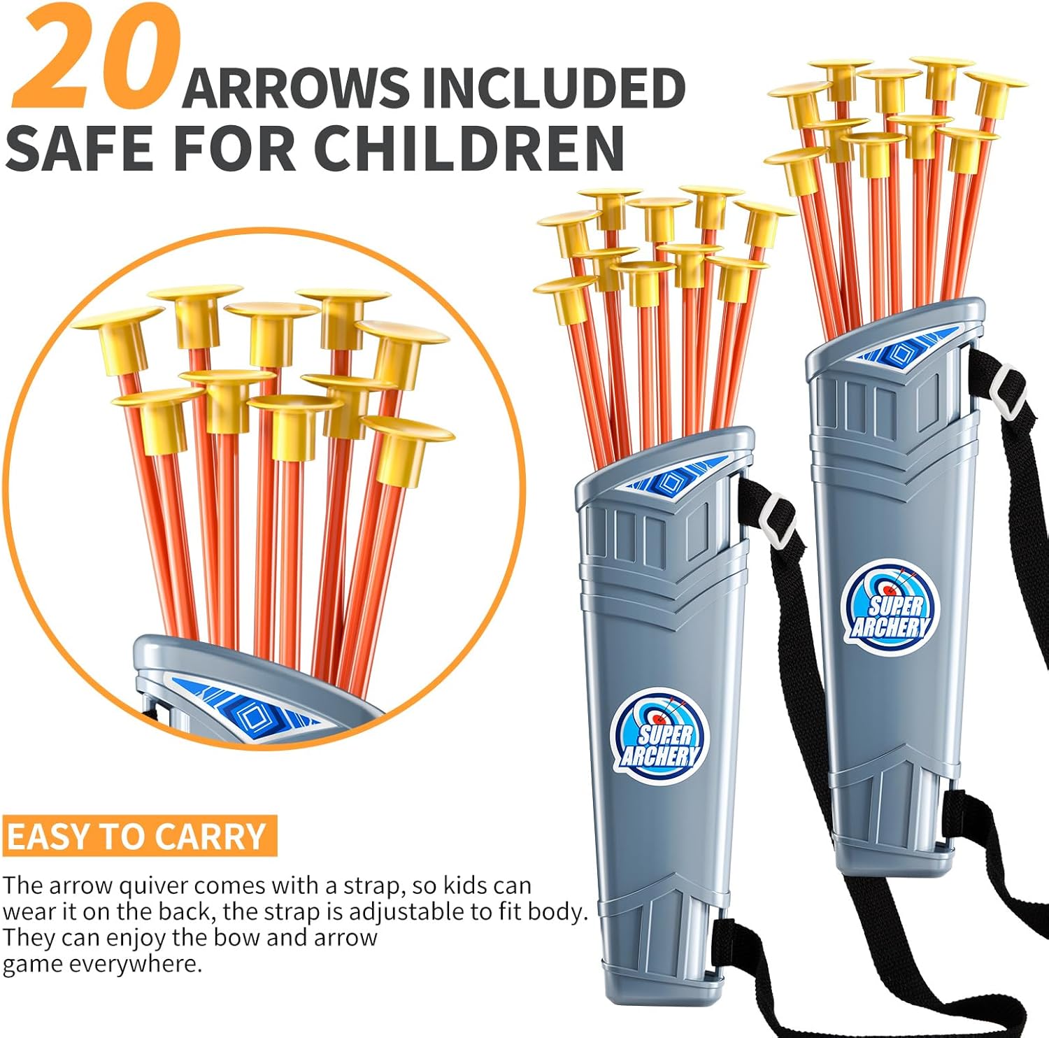 Bow and Arrow Set for Kids -Ar – Kids Outdoor Archery Set recenzja i cena