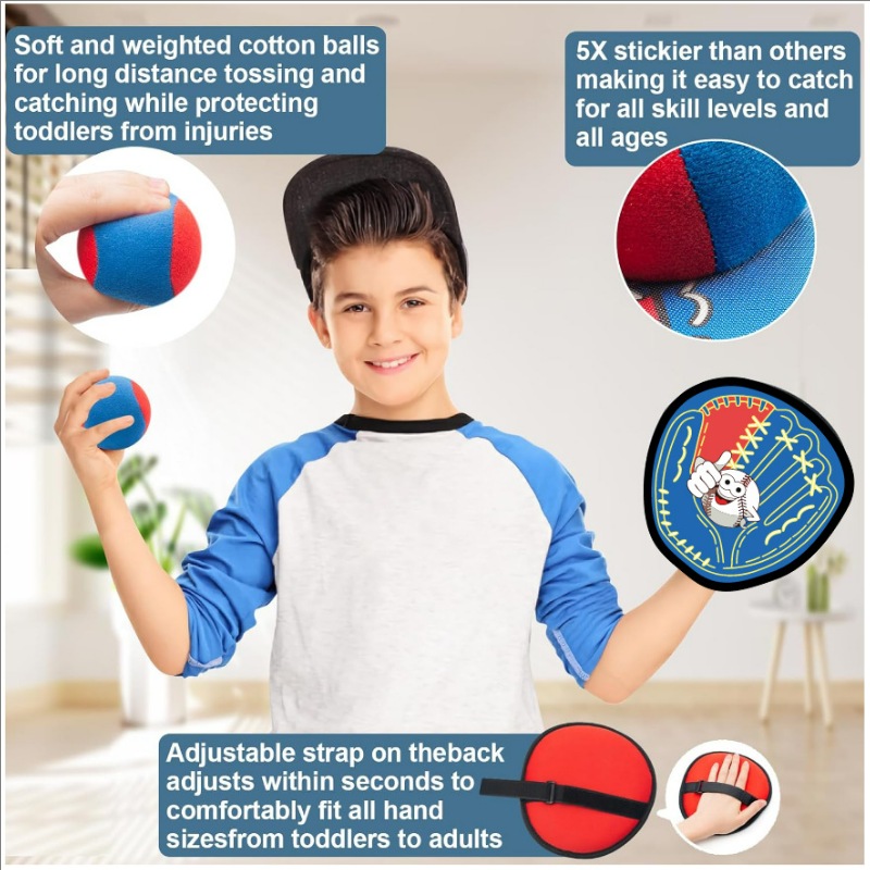 Toss and Catch Ball Set Outdoo – Kids Outdoor Games For Party recenzja i cena