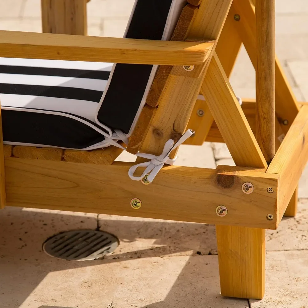 t Outdoor Wooden Chaise Lounge – Kids Outdoor Lounge Chair recenzja i cena