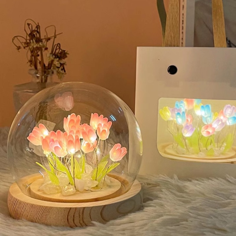 LED DIY Handmade Mini Tulip Ni – Kids Outdoor Movie Night recenzja i cena
