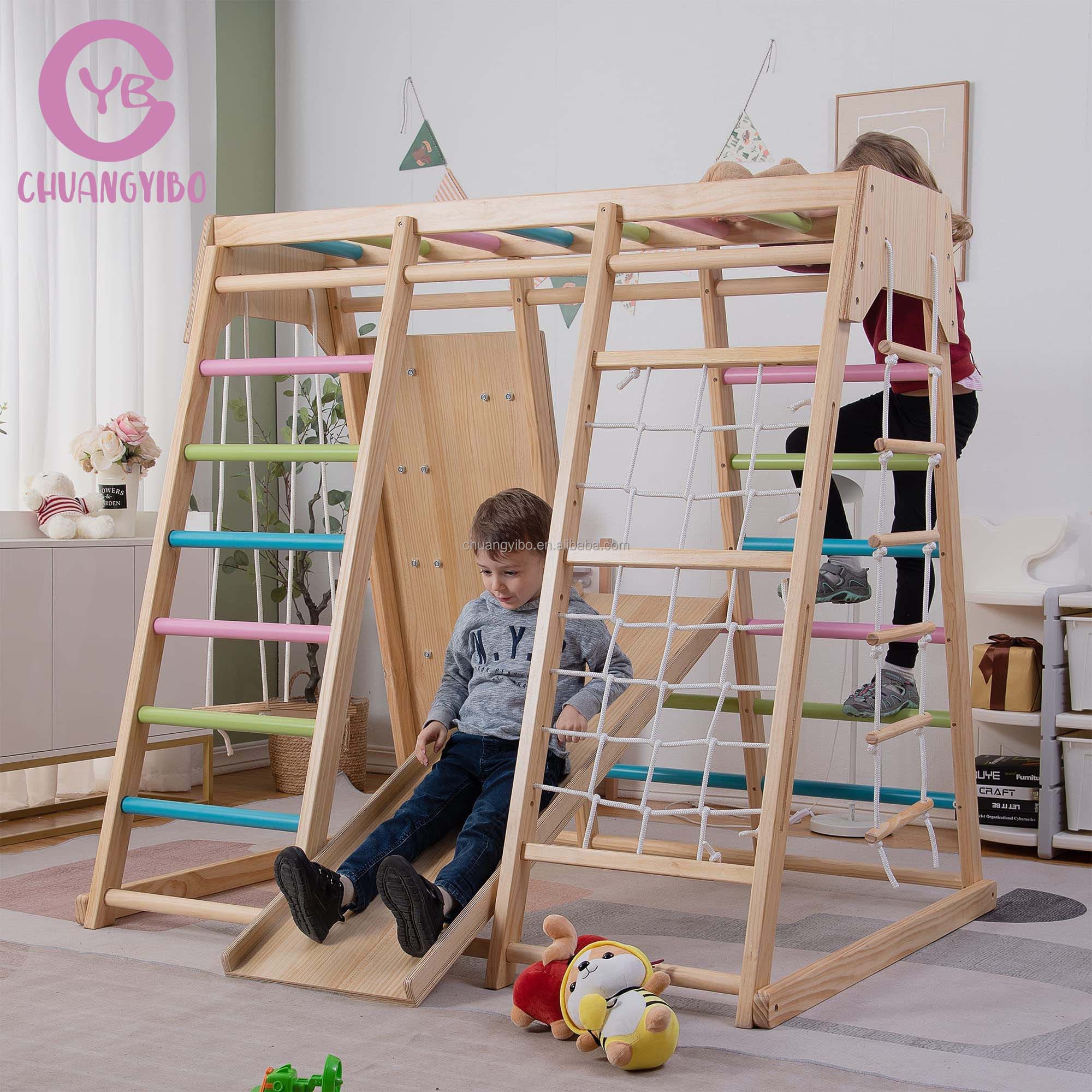 Climbing Walls Amusement Park  – Kids Outdoor Swing And Slide recenzja i cena
