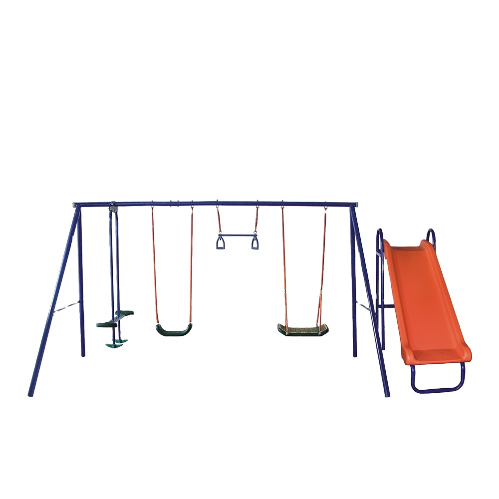 wr-Wholesale Cheap Six Station – Kids Outdoor Swing And Slide recenzja i cena