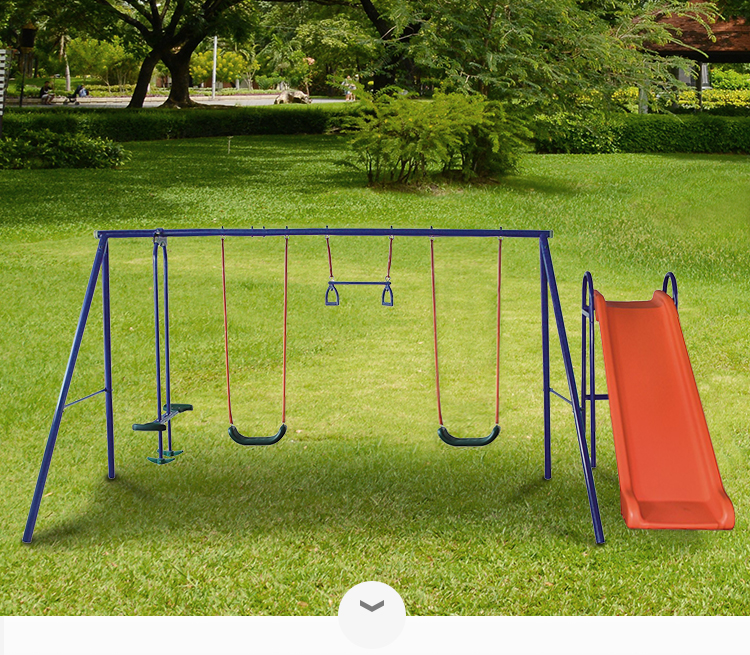 wr-Wholesale Cheap Six Station – Kids Outdoor Swing And Slide recenzja i cena