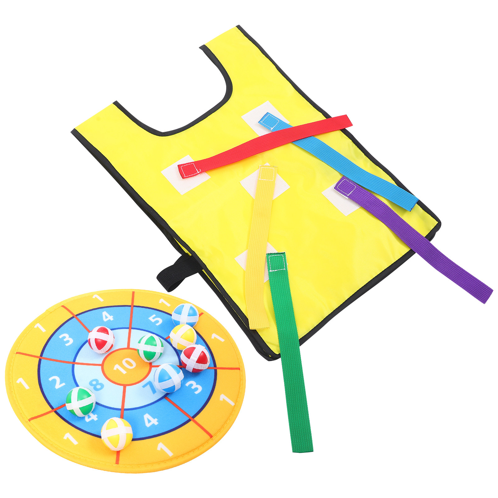 1Set Sticky Ball Vest Kit Soft – Kids Outdoor Games For Party recenzja i cena