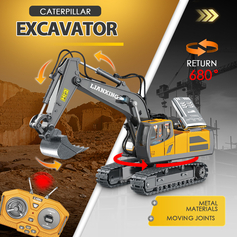 1: 20 Electric Engineering Rem – Kids Outdoor Excavator recenzja i cena