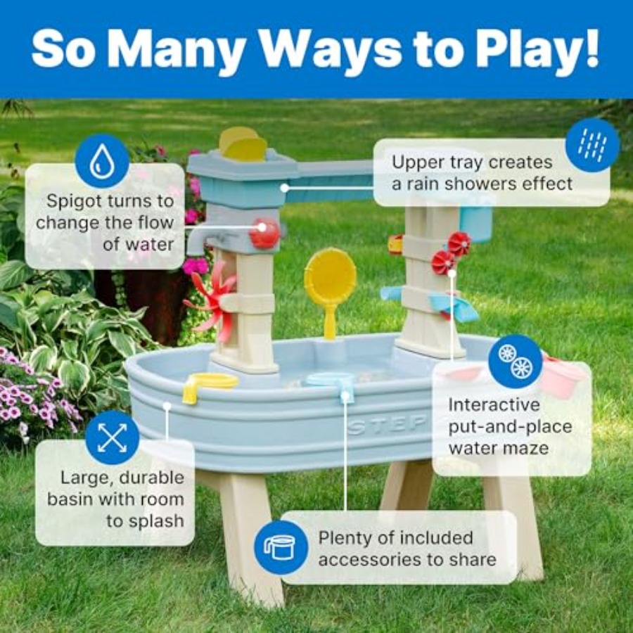 Outdoor toddler activity table – Kids Outdoor Water Play Table recenzja i cena