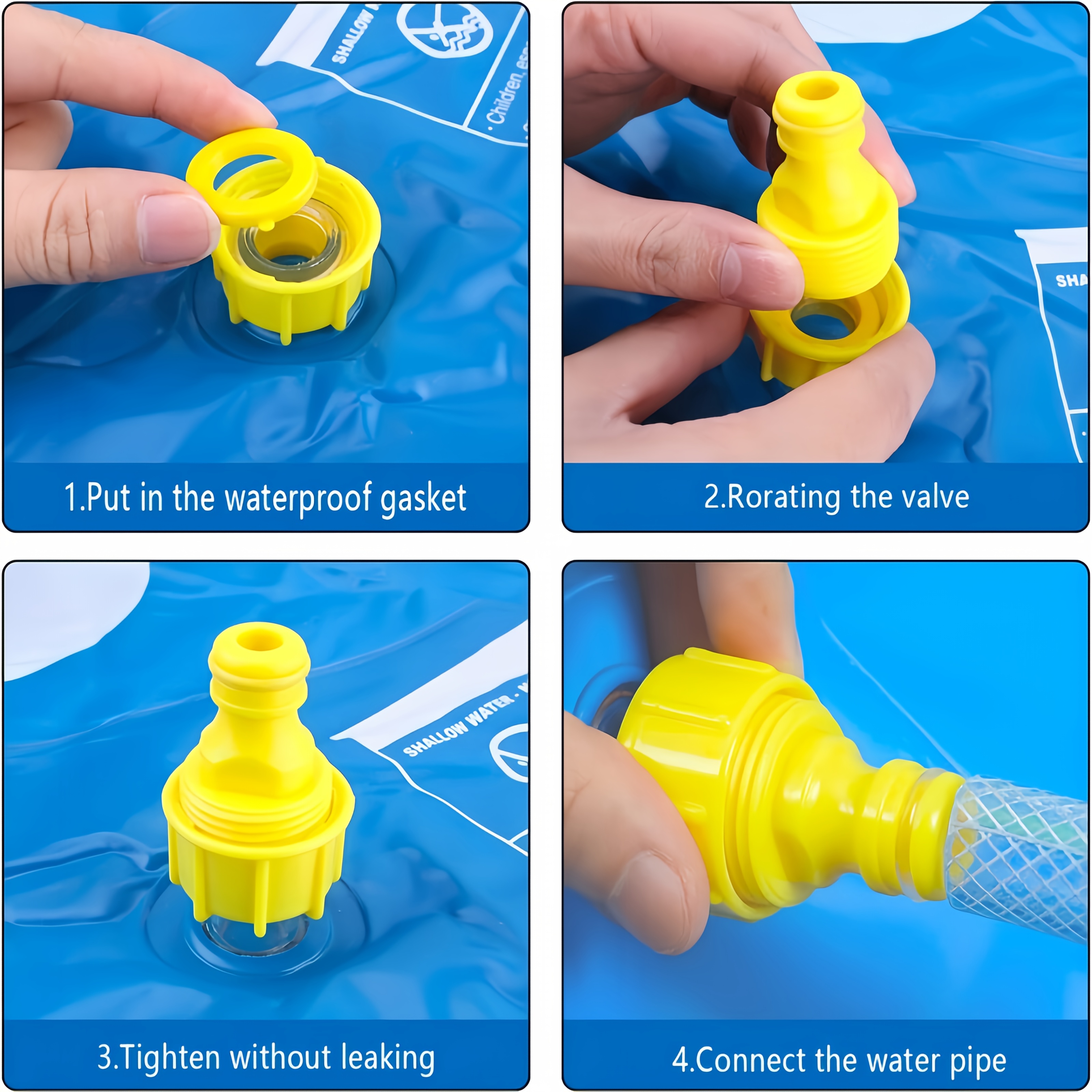 PVC Inflatable Splash Pad Spri – Kids Outdoor Water Play Table recenzja i cena