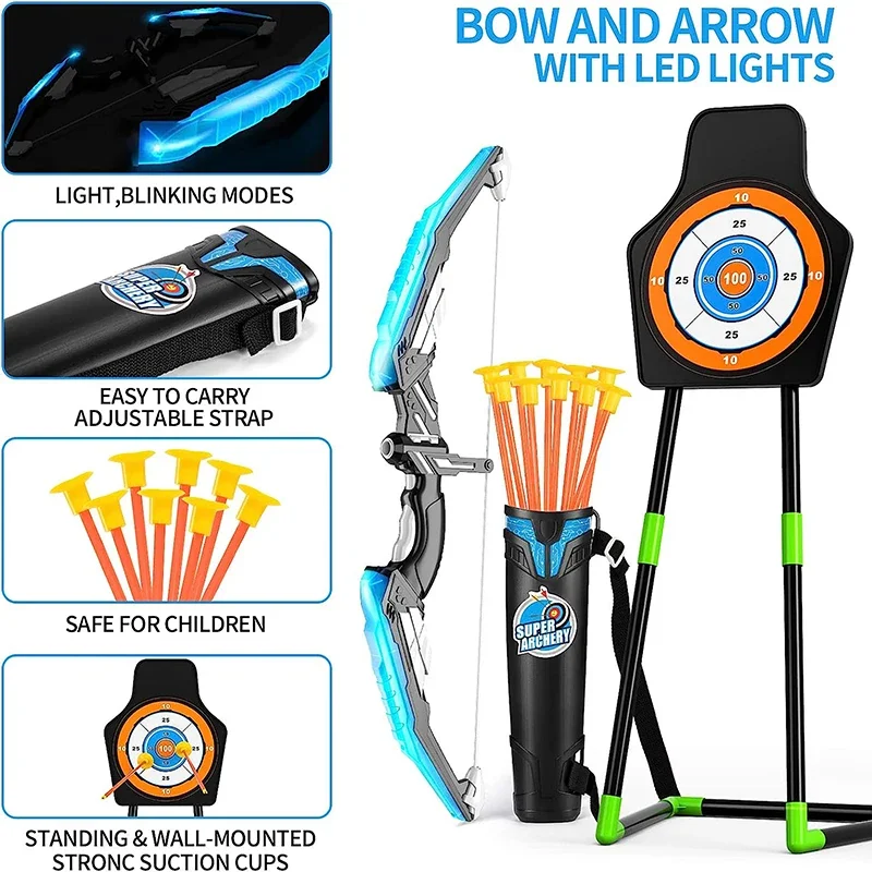 Bow And Arrows For Children Ki – Kids Outdoor Archery Set recenzja i cena