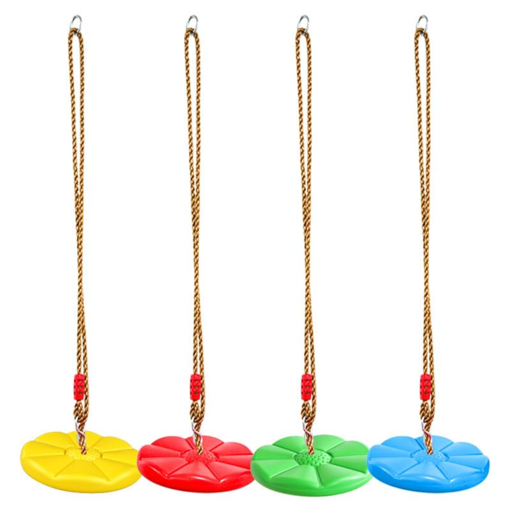 Thickened Octagonal Petal Swin – Kids Outdoor Swing And Slide recenzja i cena
