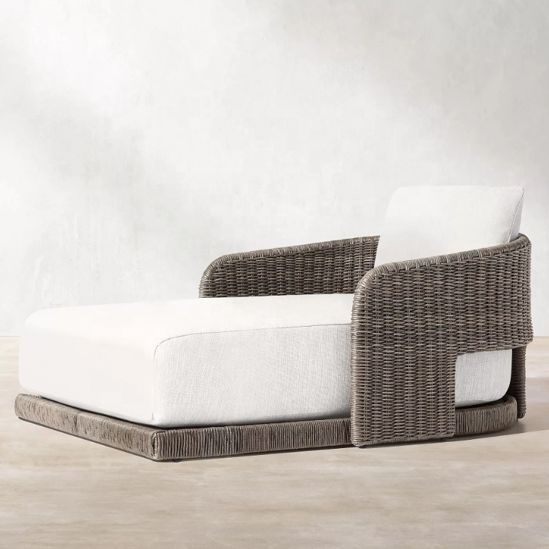 Wicker Rattan Swimming Pool Al – Kids Outdoor Lounge Chair recenzja i cena