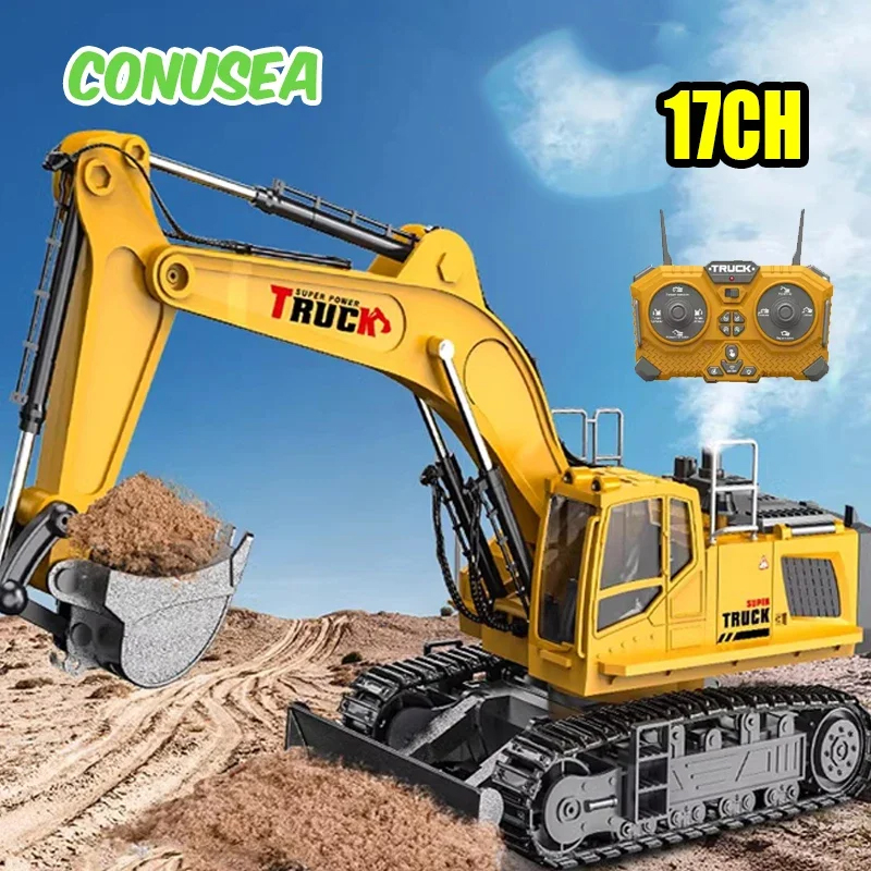 Rc Excavator Cars Trucks Alloy – Kids Outdoor Excavator recenzja i cena