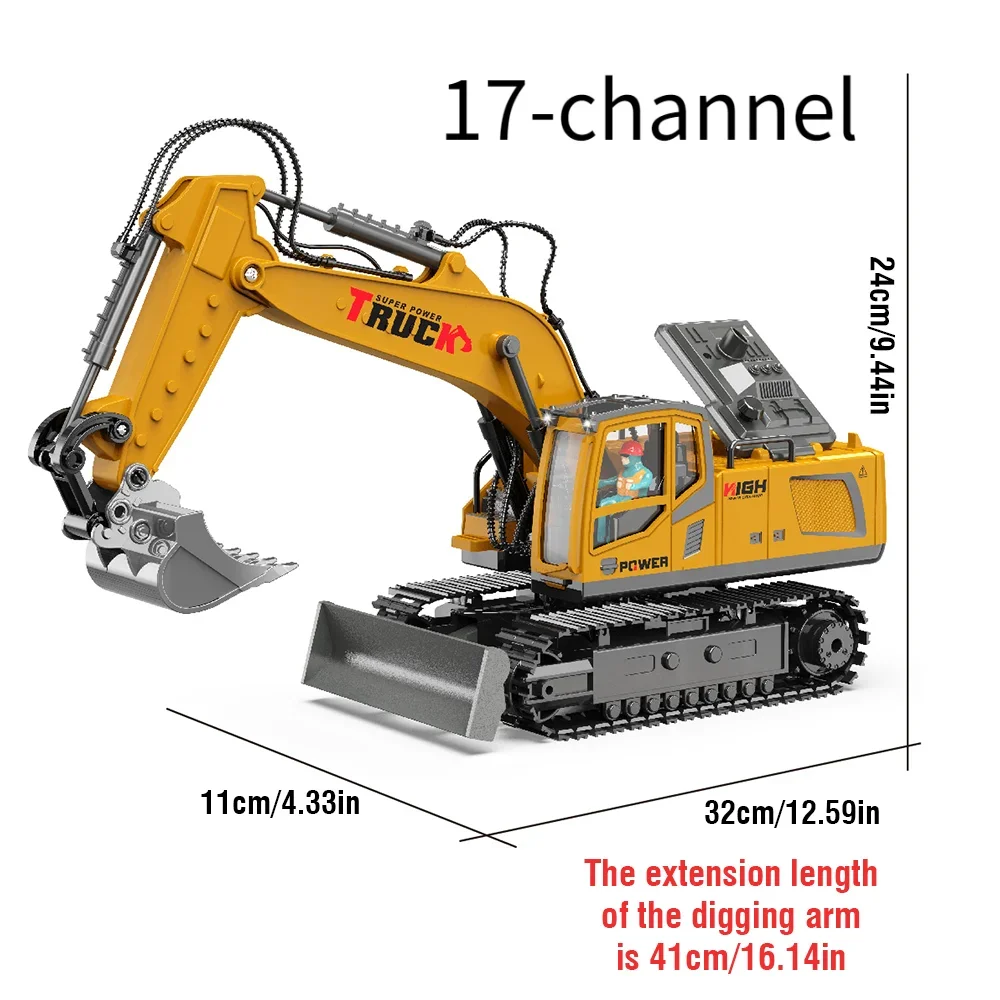 Rc Excavator Cars Trucks Alloy – Kids Outdoor Excavator recenzja i cena