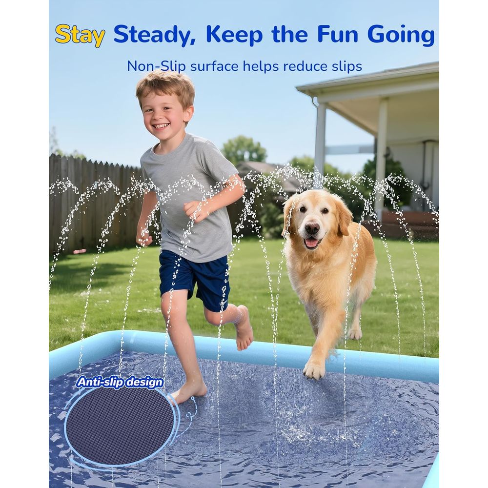 VISTOP Non-Slip Splash Pad or  – Kids Outdoor Toys B&Q recenzja i cena