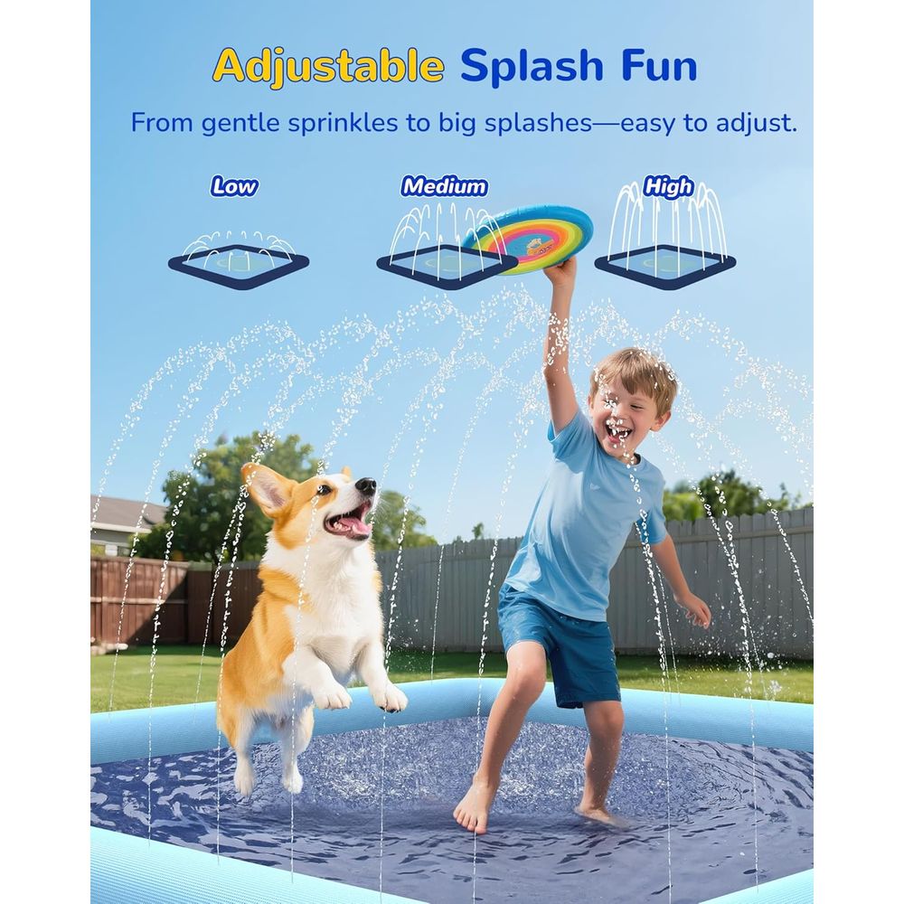 VISTOP Non-Slip Splash Pad or  – Kids Outdoor Toys B&Q recenzja i cena
