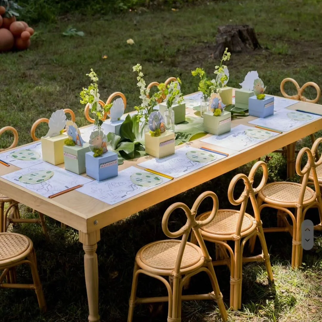 For Commercial Outdoor Rattan  – Kids Outdoor Chair And Table recenzja i cena