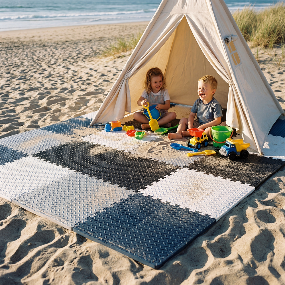 8Pcs/16Pcs 30x30x1cm Baby Puzz – Kids Outdoor Water Play Table recenzja i cena