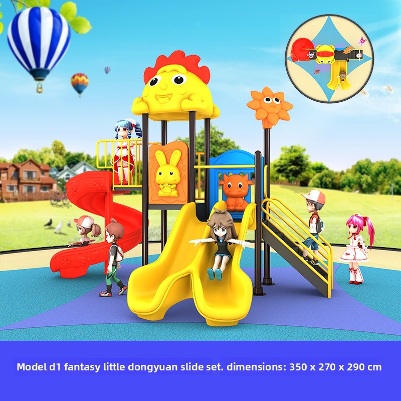 Factory Huge Mini Custom Jungl – Kids Outdoor Swing And Slide recenzja i cena