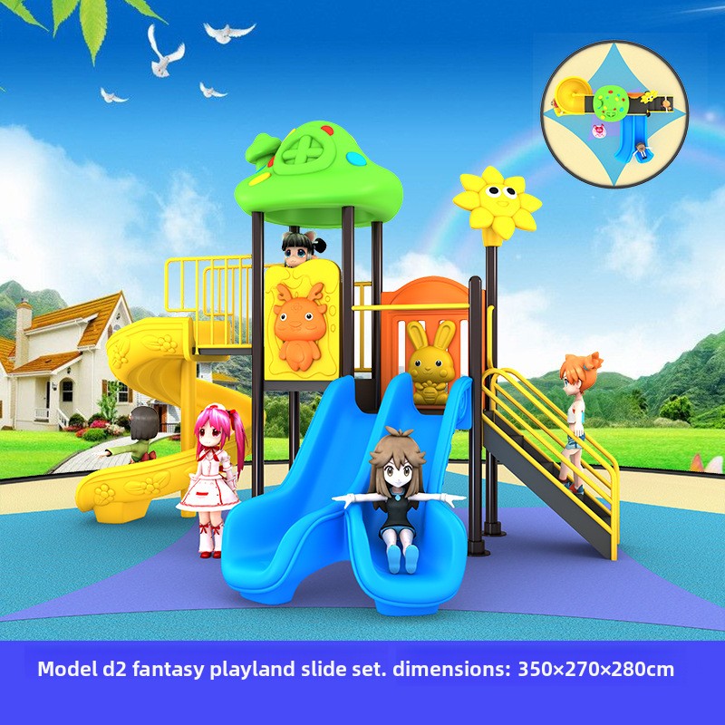 Factory Huge Mini Custom Jungl – Kids Outdoor Swing And Slide recenzja i cena