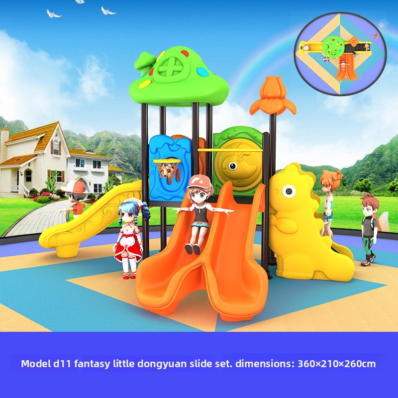 Factory Huge Mini Custom Jungl – Kids Outdoor Swing And Slide recenzja i cena
