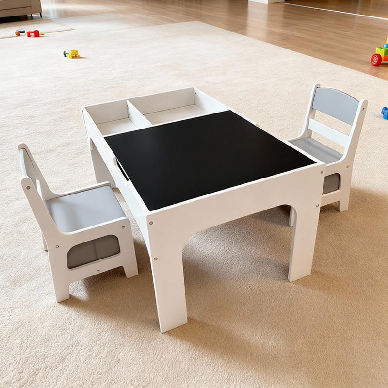 Modern Wooden Kids Table and C – Kids Outdoor Chair And Table recenzja i cena
