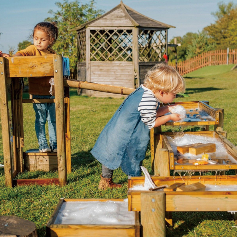 Montessori Kindergarten Presch – Kids Outdoor Mud Table recenzja i cena