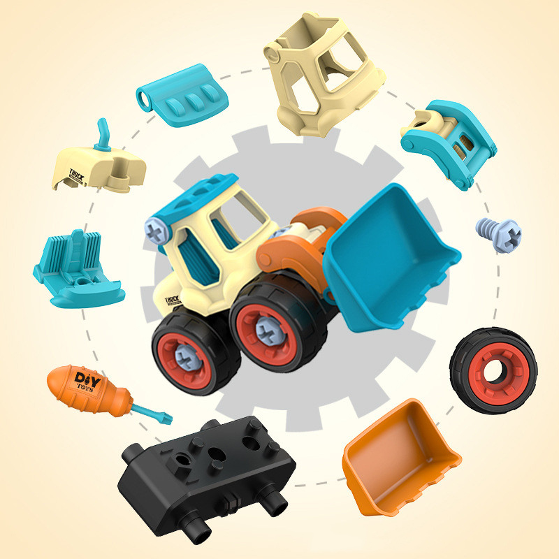 Nut Disassembly Loading Unload – Kids Outdoor Excavator recenzja i cena