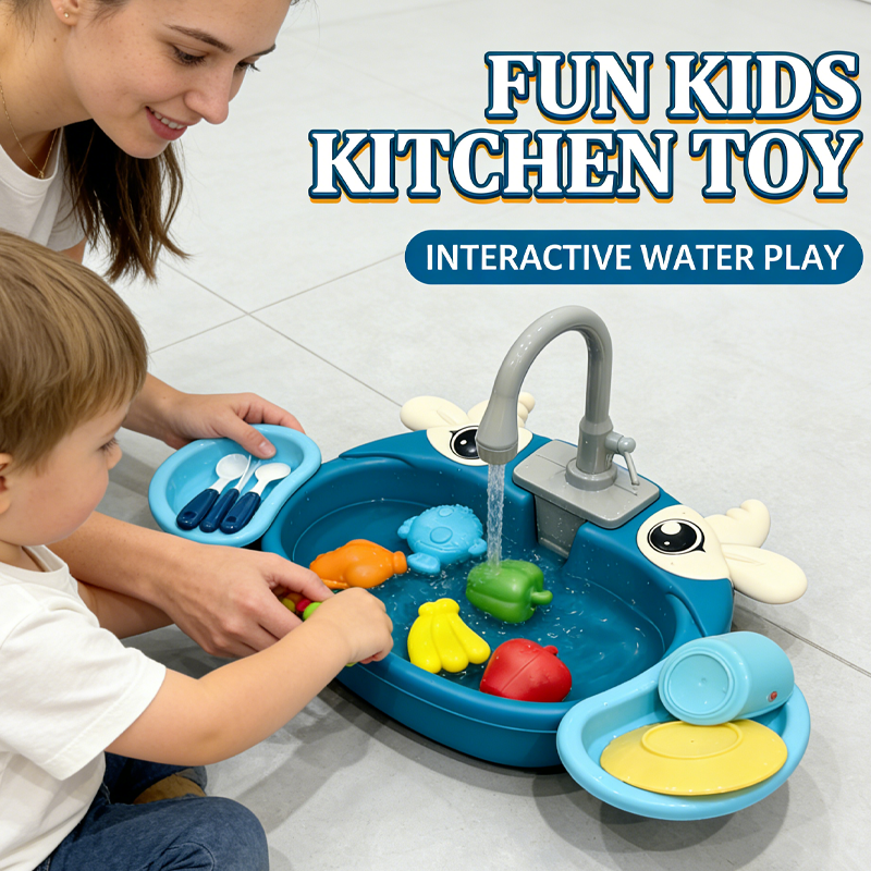 Children Play Kitchen Set with – Kids Outdoor Toys B&Q recenzja i cena