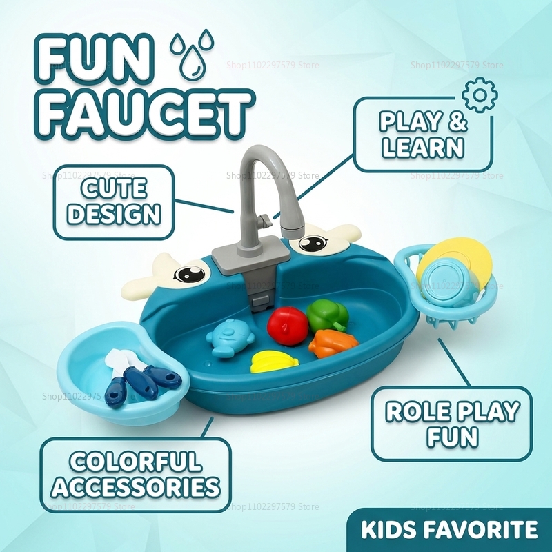 Children Play Kitchen Set with – Kids Outdoor Toys B&Q recenzja i cena