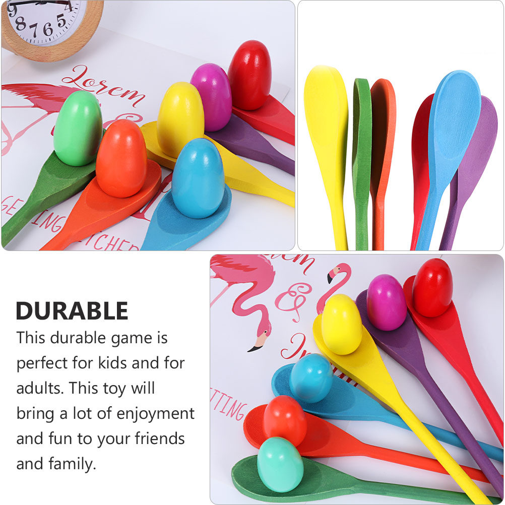 4Set Balance Game Egg Spoon Ra – Kids Outdoor Games For Party recenzja i cena