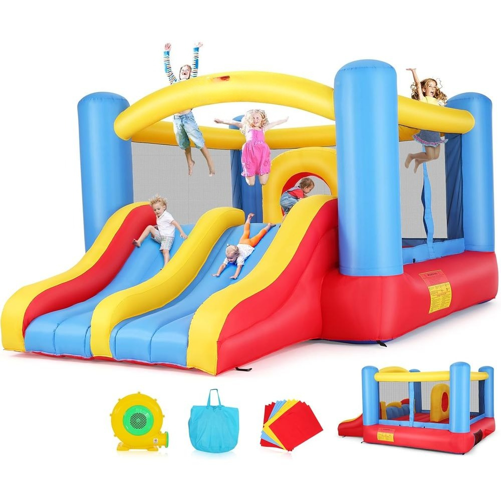 Indoor Outdoor Blow Up Bouncy, – Kids Outdoor Wendy House recenzja i cena