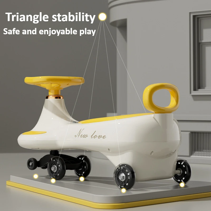 Cute Kids Swing Wiggle Car Ant – Kids Outdoor Swing And Slide recenzja i cena