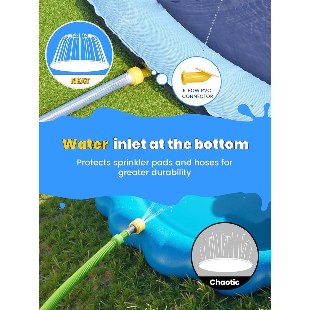 VISTOP Non-Slip Splash Pad or  – Kids Outdoor Toys B&Q recenzja i cena