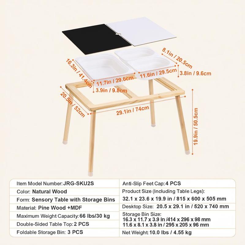 Sensory Table for Toddlers, Ki – Kids Outdoor Water Play Table recenzja i cena