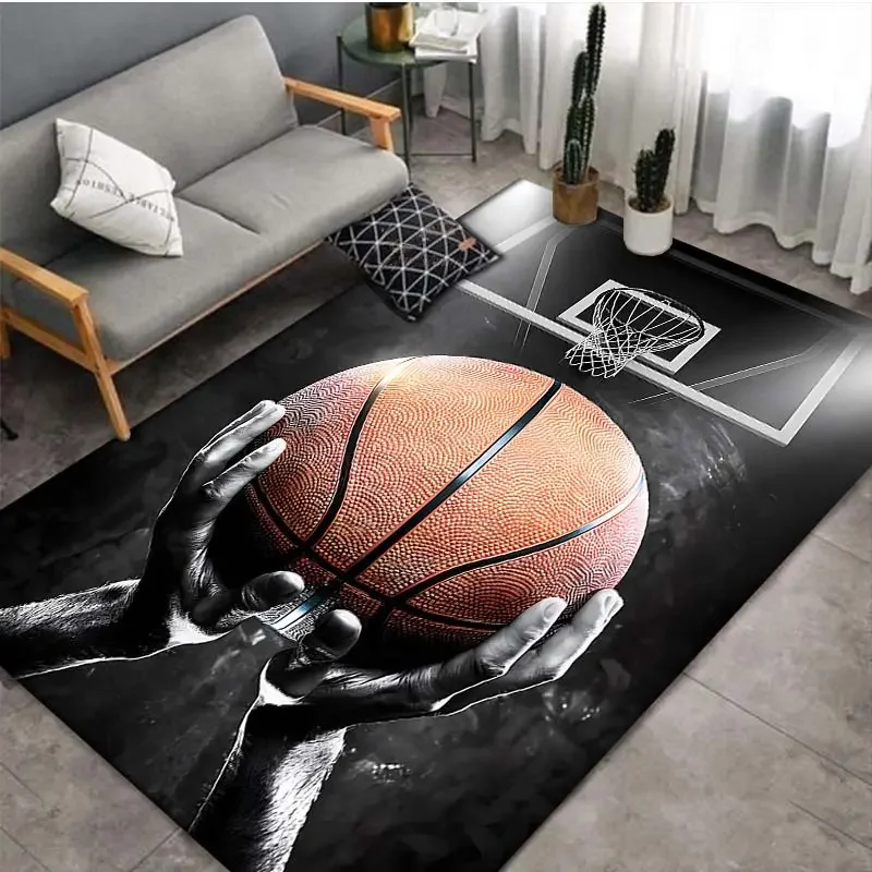 3D Basketball Area Rug Large,C – Kids Outdoor Kitchen Diy recenzja i cena