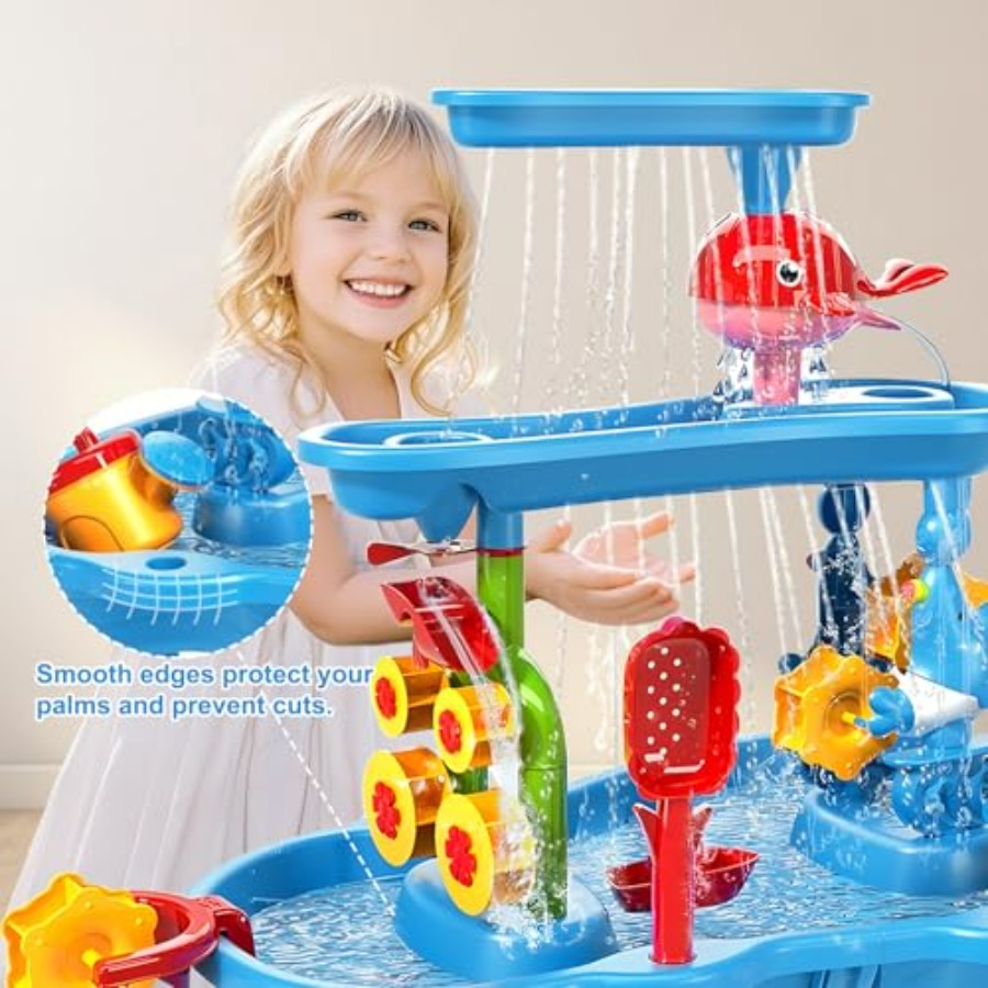 Water Table for Toddlers 3-5 3 – Kids Outdoor Water Play Table recenzja i cena