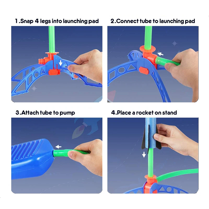 B Kid Outdoor Rocket Foot Pump – Kids Outdoor Toys B&Q recenzja i cena