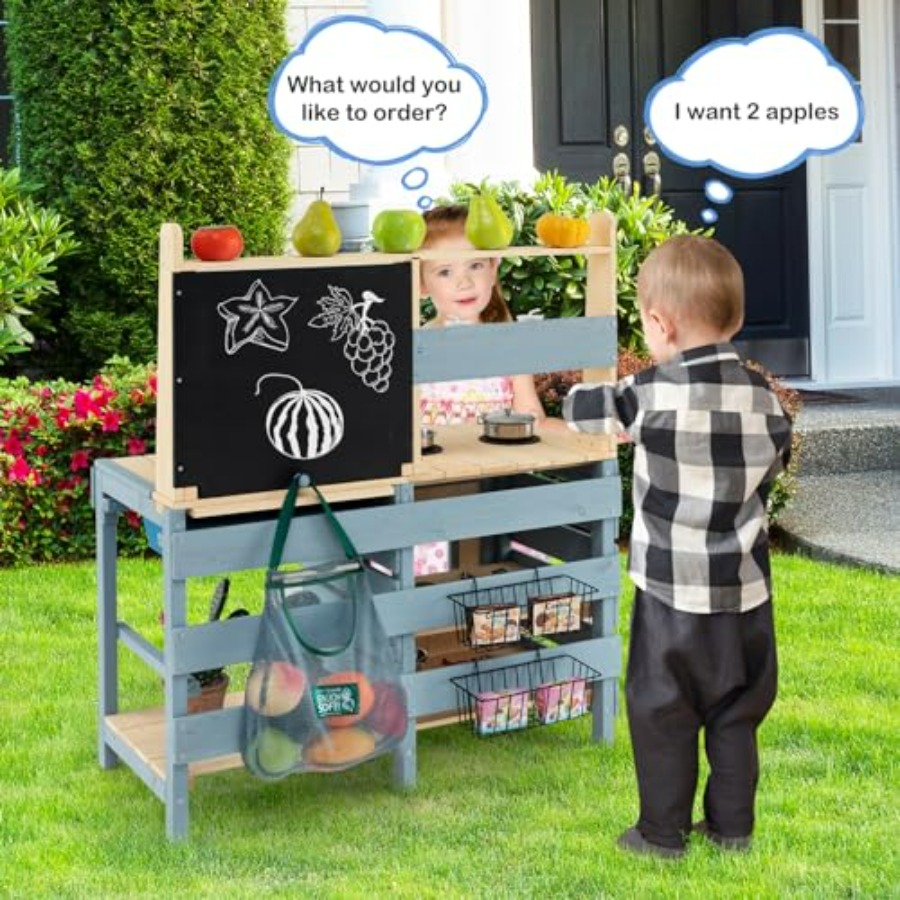 Outdoor mud kitchen for kids:  – Kids Outdoor Mud Table recenzja i cena