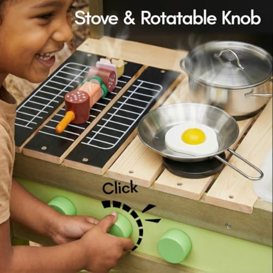 Outdoor mud kitchen for kids:  – Kids Outdoor Mud Table recenzja i cena