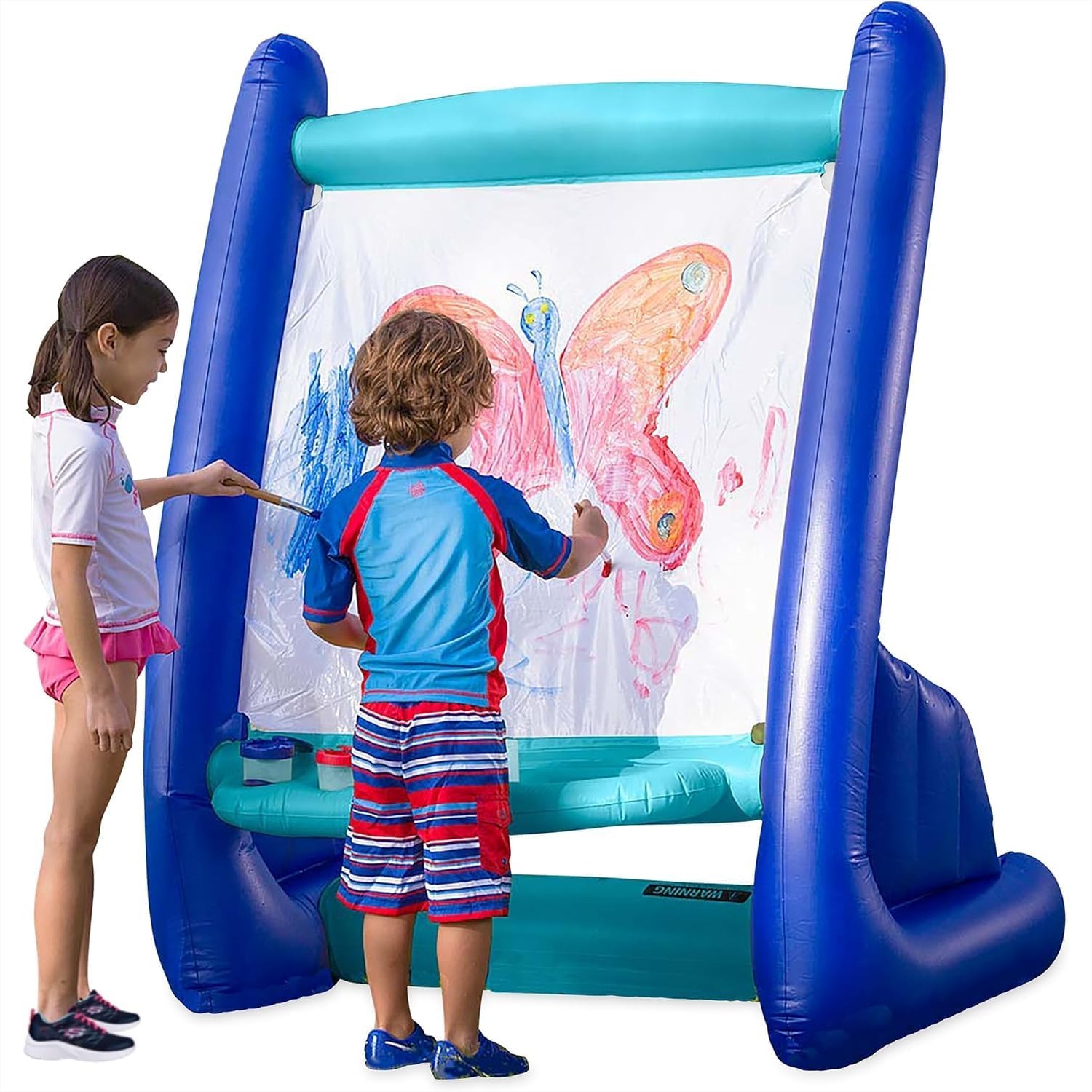 Inflatable Kids Art Easel with – Kids Outdoor Easel recenzja i cena