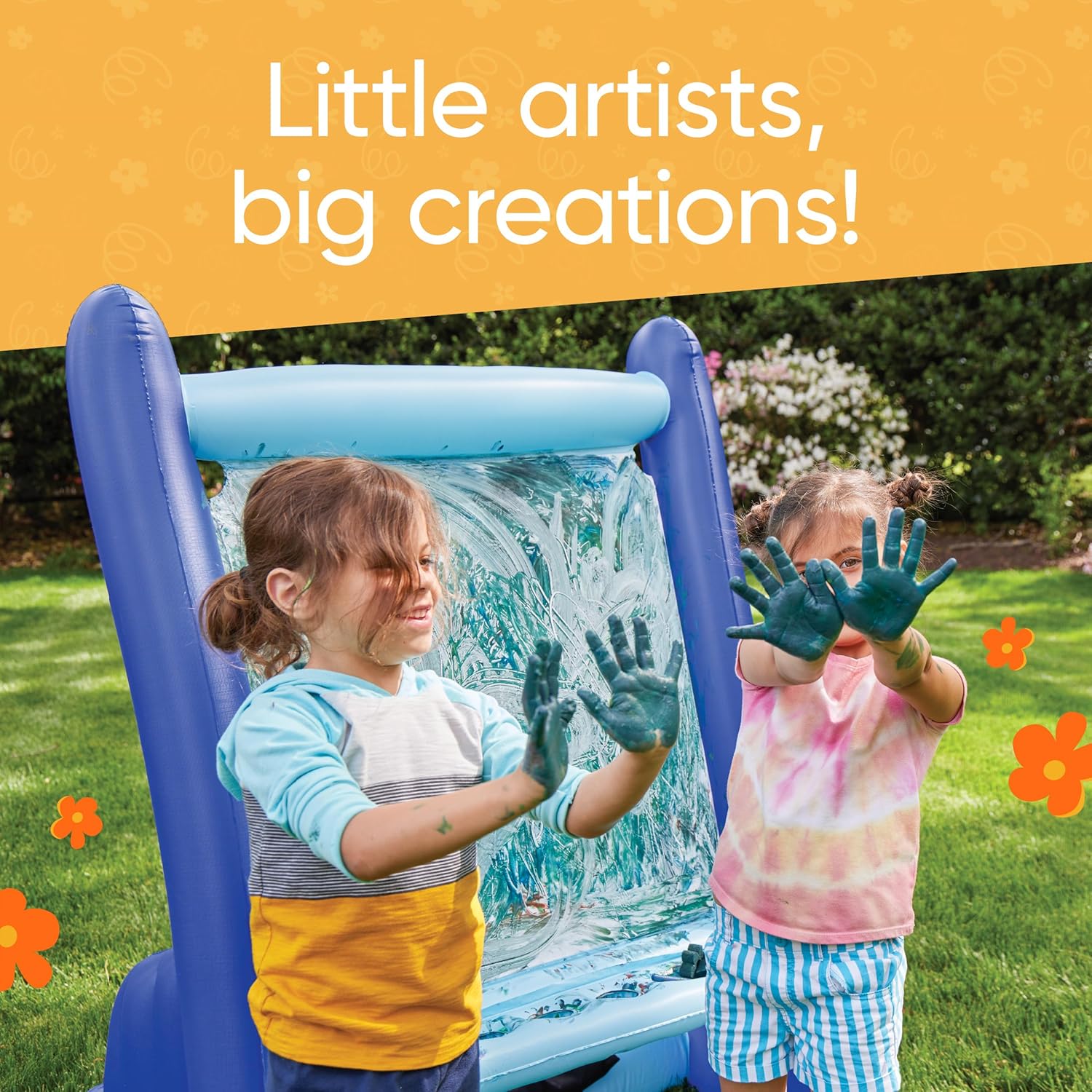 Inflatable Kids Art Easel with – Kids Outdoor Easel recenzja i cena