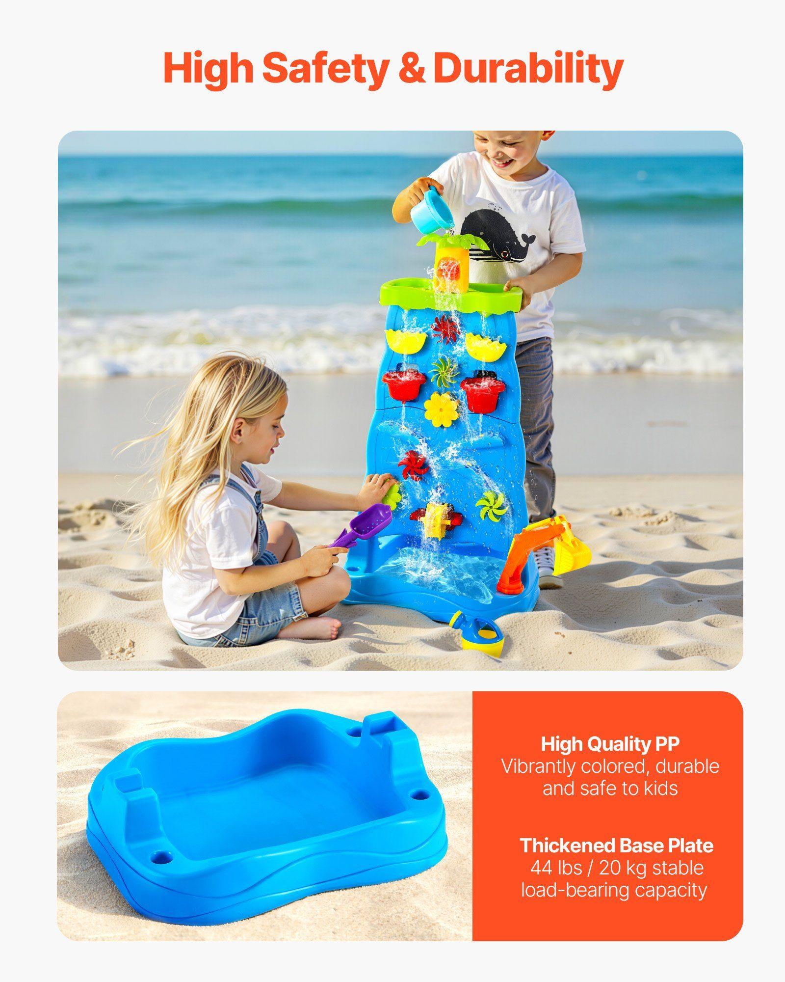 Double-Sided 44lb 8000ml Kids  – Kids Outdoor Water Play Table recenzja i cena